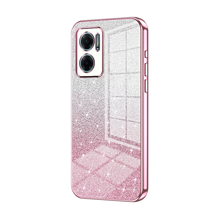 Caja de teléfono galvanizada con polvo de brillo degradado, For Xiaomi Redmi Note 11T Pro/Poco X4 GT, For Xiaomi Redmi Note 12R Pro, For Xiaomi Redmi Note 12 Turbo/Poco F5, For Xiaomi Redmi K60 / K60 Pro, For Xiaomi Redmi Note 12 Pro+                  ...