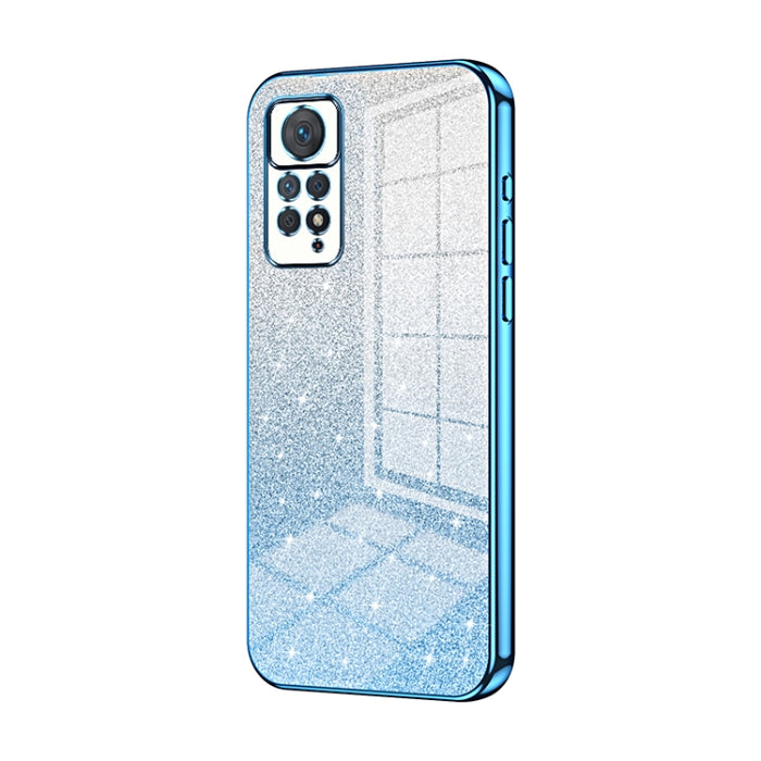 Caja de teléfono galvanizada con polvo de brillo degradado, For Xiaomi Redmi Note 11T Pro/Poco X4 GT, For Xiaomi Redmi Note 12R Pro, For Xiaomi Redmi Note 12 Turbo/Poco F5, For Xiaomi Redmi K60 / K60 Pro, For Xiaomi Redmi Note 12 Pro+                  ...
