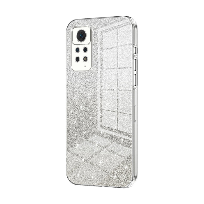 Caja de teléfono galvanizada con polvo de brillo degradado, For Xiaomi Redmi Note 11T Pro/Poco X4 GT, For Xiaomi Redmi Note 12R Pro, For Xiaomi Redmi Note 12 Turbo/Poco F5, For Xiaomi Redmi K60 / K60 Pro, For Xiaomi Redmi Note 12 Pro+                  ...