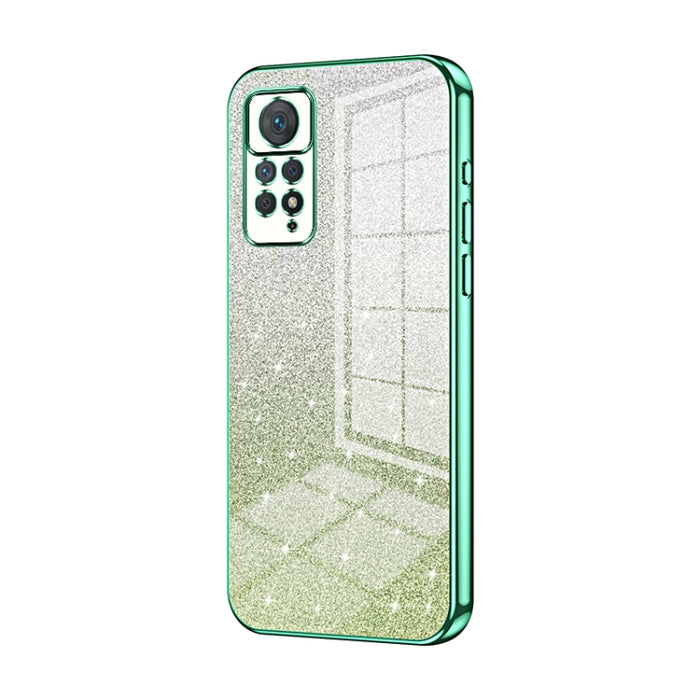 Caja de teléfono galvanizada con polvo de brillo degradado, For Xiaomi Redmi Note 11T Pro/Poco X4 GT, For Xiaomi Redmi Note 12R Pro, For Xiaomi Redmi Note 12 Turbo/Poco F5, For Xiaomi Redmi K60 / K60 Pro, For Xiaomi Redmi Note 12 Pro+                  ...