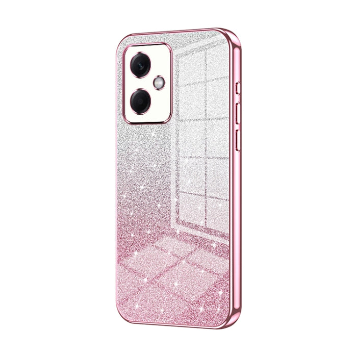 Caja de teléfono galvanizada con polvo de brillo degradado, For Xiaomi Redmi Note 11T Pro/Poco X4 GT, For Xiaomi Redmi Note 12R Pro, For Xiaomi Redmi Note 12 Turbo/Poco F5, For Xiaomi Redmi K60 / K60 Pro, For Xiaomi Redmi Note 12 Pro+                  ...