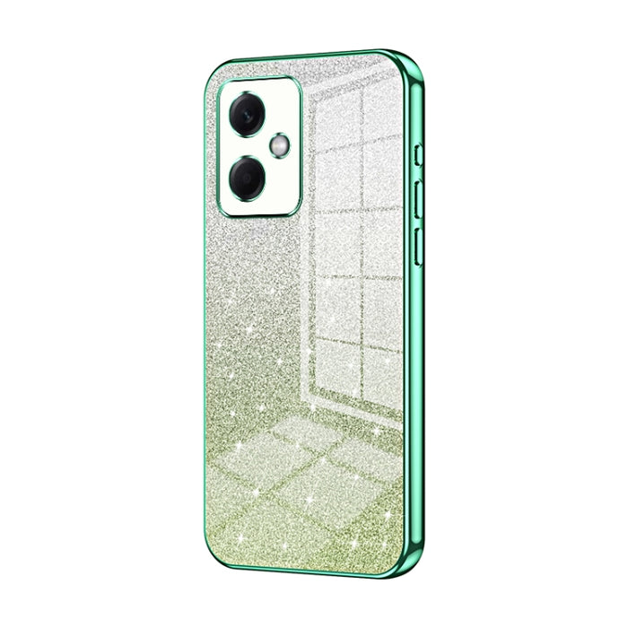 Caja de teléfono galvanizada con polvo de brillo degradado, For Xiaomi Redmi Note 11T Pro/Poco X4 GT, For Xiaomi Redmi Note 12R Pro, For Xiaomi Redmi Note 12 Turbo/Poco F5, For Xiaomi Redmi K60 / K60 Pro, For Xiaomi Redmi Note 12 Pro+                  ...