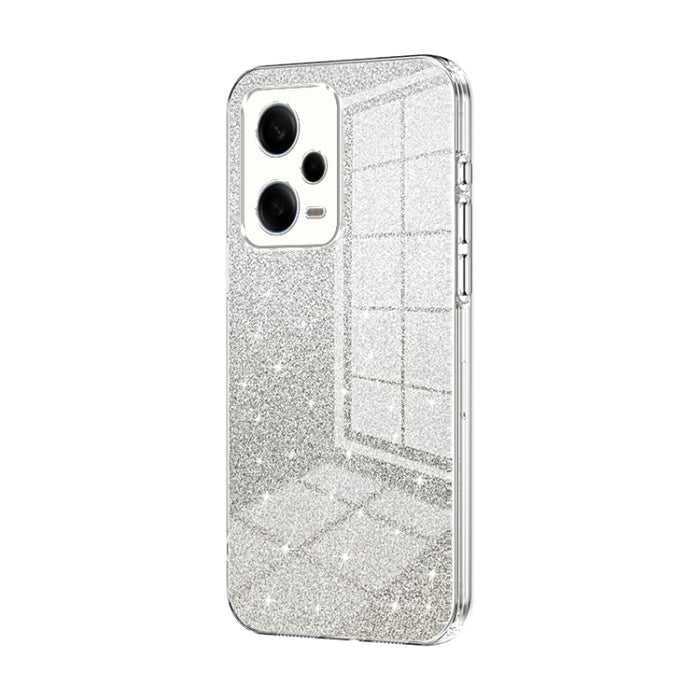 Caja de teléfono galvanizada con polvo de brillo degradado, For Xiaomi Redmi Note 11T Pro/Poco X4 GT, For Xiaomi Redmi Note 12R Pro, For Xiaomi Redmi Note 12 Turbo/Poco F5, For Xiaomi Redmi K60 / K60 Pro, For Xiaomi Redmi Note 12 Pro+                  ...