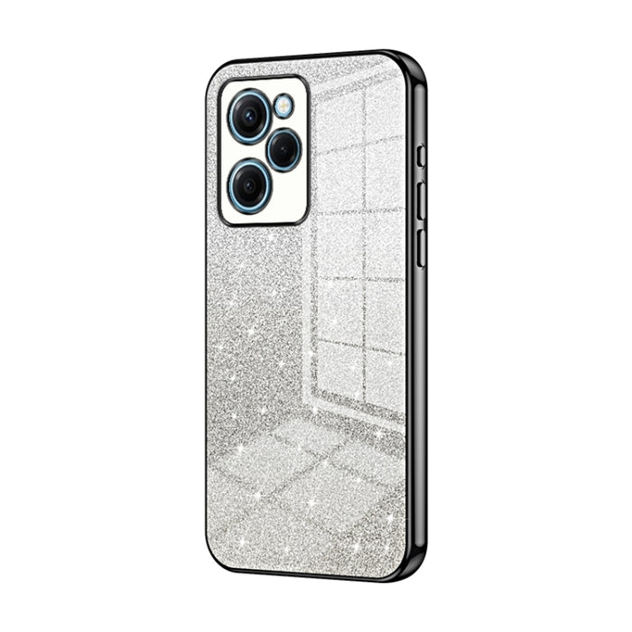 Caja de teléfono galvanizada con polvo de brillo degradado, For Xiaomi Redmi Note 11T Pro/Poco X4 GT, For Xiaomi Redmi Note 12R Pro, For Xiaomi Redmi Note 12 Turbo/Poco F5, For Xiaomi Redmi K60 / K60 Pro, For Xiaomi Redmi Note 12 Pro+                  ...