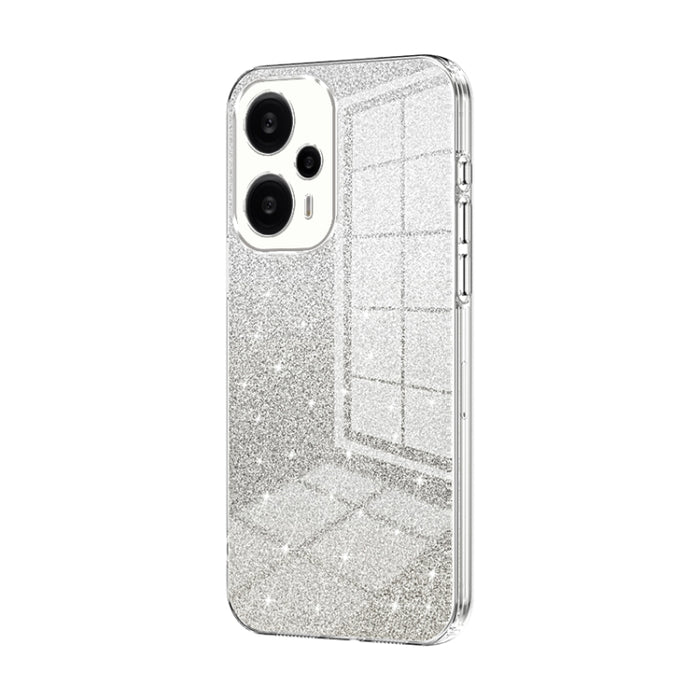 Caja de teléfono galvanizada con polvo de brillo degradado, For Xiaomi Redmi Note 11T Pro/Poco X4 GT, For Xiaomi Redmi Note 12R Pro, For Xiaomi Redmi Note 12 Turbo/Poco F5, For Xiaomi Redmi K60 / K60 Pro, For Xiaomi Redmi Note 12 Pro+                  ...