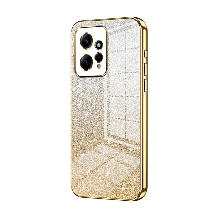 Caja de teléfono galvanizada con polvo de brillo degradado, For Xiaomi Redmi Note 11T Pro/Poco X4 GT, For Xiaomi Redmi Note 12R Pro, For Xiaomi Redmi Note 12 Turbo/Poco F5, For Xiaomi Redmi K60 / K60 Pro, For Xiaomi Redmi Note 12 Pro+                  ...