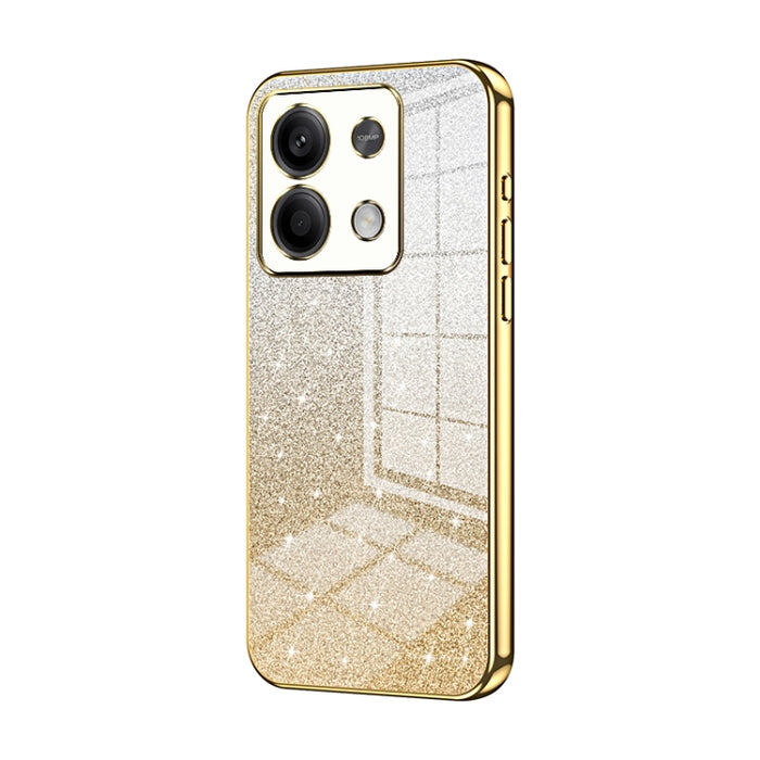 Caja de teléfono galvanizada con polvo de brillo degradado, For Redmi Note 14 5G, For Redmi Note 14 Pro+ 5G, For Redmi 14R, For Redmi Note 14 Pro 5G, For Redmi K70 Ultra, For Xiaomi Redmi Note 13 Pro 4G, For Xiaomi Redmi Note 13 4G                     ...