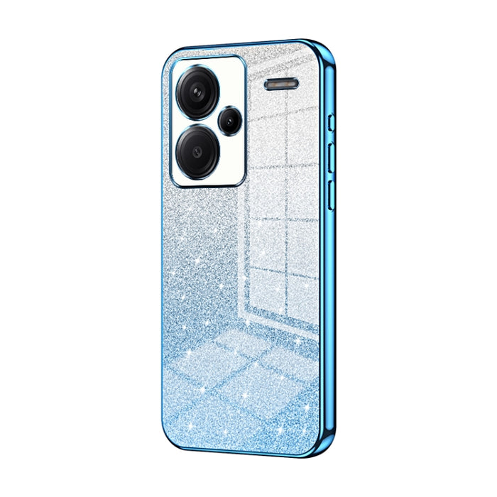 Caja de teléfono galvanizada con polvo de brillo degradado, For Redmi Note 14 5G, For Redmi Note 14 Pro+ 5G, For Redmi 14R, For Redmi Note 14 Pro 5G, For Redmi K70 Ultra, For Xiaomi Redmi Note 13 Pro 4G, For Xiaomi Redmi Note 13 4G                     ...
