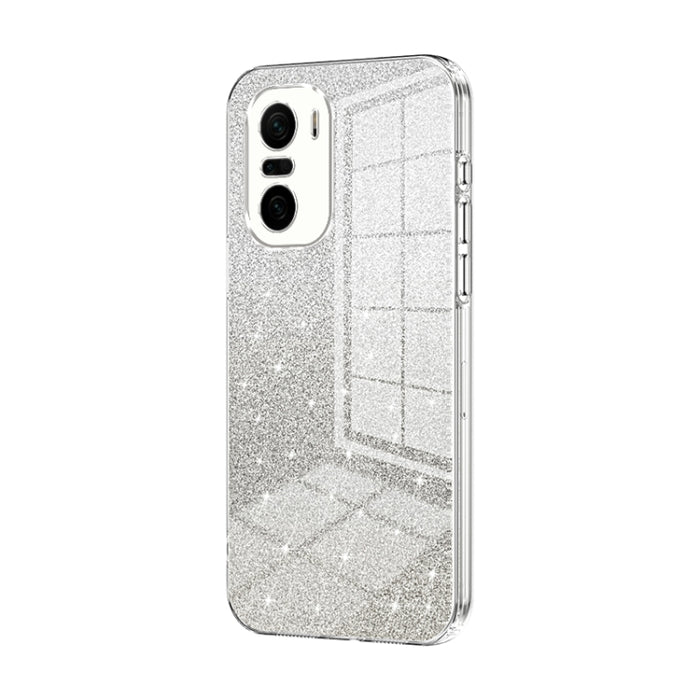Caja de teléfono galvanizada con polvo de brillo degradado, For Xiaomi Redmi Note 10/Note 10S, For Xiaomi Redmi Note 11 Global / Note 11S, For Xiaomi Redmi K40S / Poco F4, For Xiaomi Redmi Note 11T 5G/Note 11S 5G, For Xiaomi Redmi K50 / K50 Pro        ...