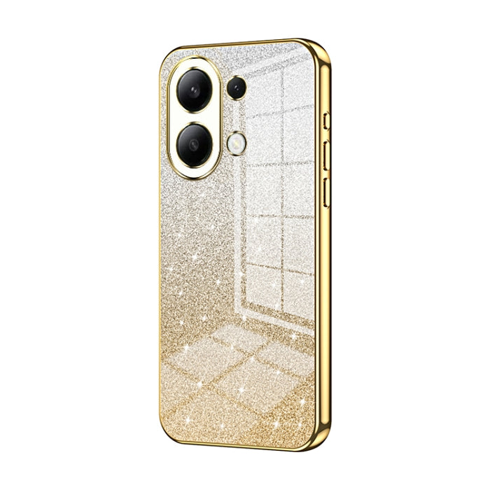 Caja de teléfono galvanizada con polvo de brillo degradado, For Redmi Note 14 5G, For Redmi Note 14 Pro+ 5G, For Redmi 14R, For Redmi Note 14 Pro 5G, For Redmi K70 Ultra, For Xiaomi Redmi Note 13 Pro 4G, For Xiaomi Redmi Note 13 4G                     ...