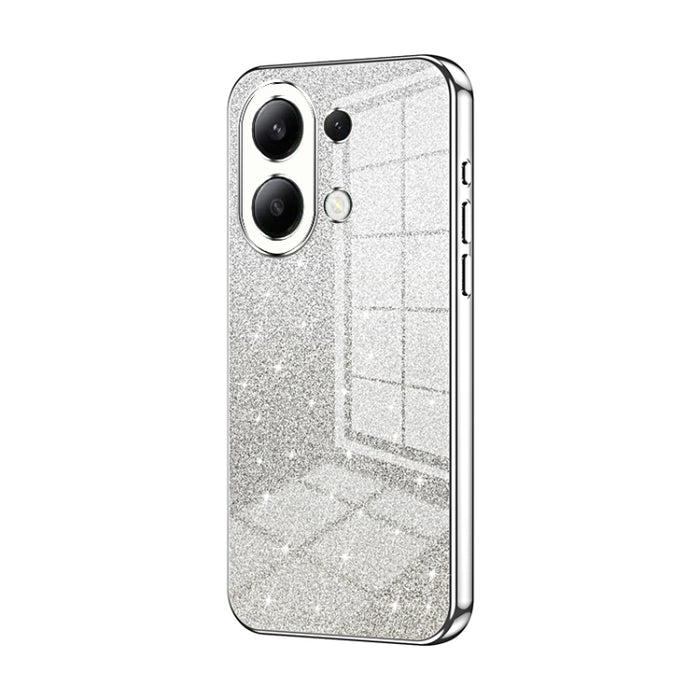 Caja de teléfono galvanizada con polvo de brillo degradado, For Redmi Note 14 5G, For Redmi Note 14 Pro+ 5G, For Redmi 14R, For Redmi Note 14 Pro 5G, For Redmi K70 Ultra, For Xiaomi Redmi Note 13 Pro 4G, For Xiaomi Redmi Note 13 4G                     ...