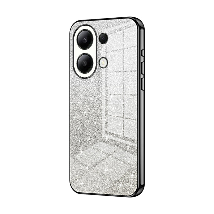 Caja de teléfono galvanizada con polvo de brillo degradado, For Redmi Note 14 5G, For Redmi Note 14 Pro+ 5G, For Redmi 14R, For Redmi Note 14 Pro 5G, For Redmi K70 Ultra, For Xiaomi Redmi Note 13 Pro 4G, For Xiaomi Redmi Note 13 4G                     ...