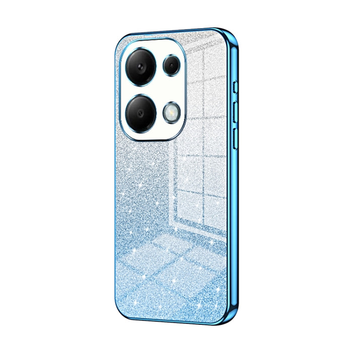 Caja de teléfono galvanizada con polvo de brillo degradado, For Redmi Note 14 5G, For Redmi Note 14 Pro+ 5G, For Redmi 14R, For Redmi Note 14 Pro 5G, For Redmi K70 Ultra, For Xiaomi Redmi Note 13 Pro 4G, For Xiaomi Redmi Note 13 4G                     ...