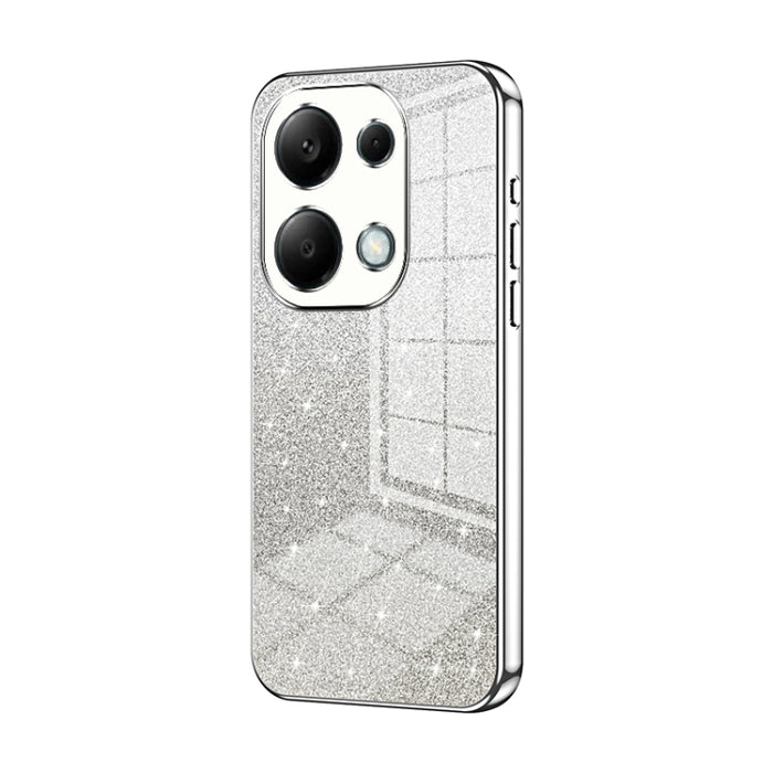 Caja de teléfono galvanizada con polvo de brillo degradado, For Redmi Note 14 5G, For Redmi Note 14 Pro+ 5G, For Redmi 14R, For Redmi Note 14 Pro 5G, For Redmi K70 Ultra, For Xiaomi Redmi Note 13 Pro 4G, For Xiaomi Redmi Note 13 4G                     ...