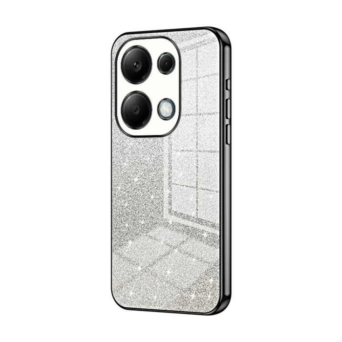Caja de teléfono galvanizada con polvo de brillo degradado, For Redmi Note 14 5G, For Redmi Note 14 Pro+ 5G, For Redmi 14R, For Redmi Note 14 Pro 5G, For Redmi K70 Ultra, For Xiaomi Redmi Note 13 Pro 4G, For Xiaomi Redmi Note 13 4G                     ...