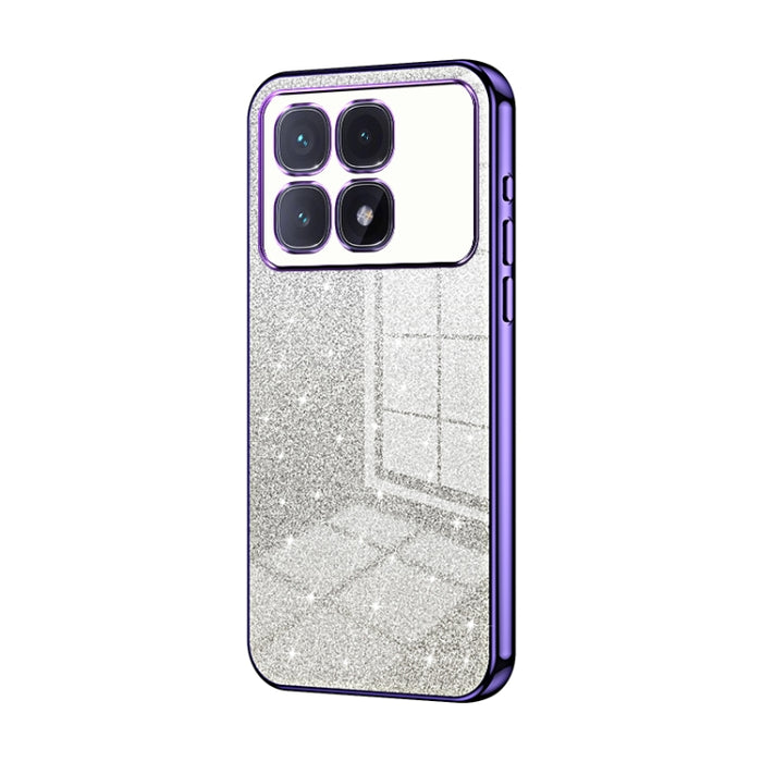 Caja de teléfono galvanizada con polvo de brillo degradado, For Redmi Note 14 5G, For Redmi Note 14 Pro+ 5G, For Redmi 14R, For Redmi Note 14 Pro 5G, For Redmi K70 Ultra, For Xiaomi Redmi Note 13 Pro 4G, For Xiaomi Redmi Note 13 4G                     ...