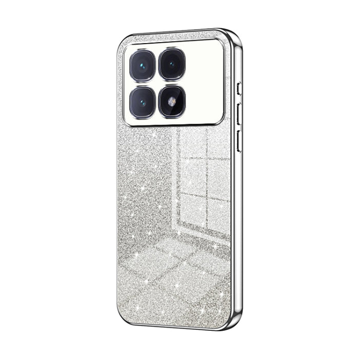 Caja de teléfono galvanizada con polvo de brillo degradado, For Redmi Note 14 5G, For Redmi Note 14 Pro+ 5G, For Redmi 14R, For Redmi Note 14 Pro 5G, For Redmi K70 Ultra, For Xiaomi Redmi Note 13 Pro 4G, For Xiaomi Redmi Note 13 4G                     ...
