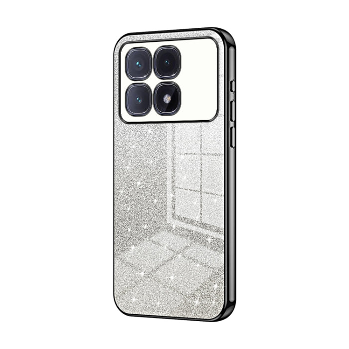 Caja de teléfono galvanizada con polvo de brillo degradado, For Redmi Note 14 5G, For Redmi Note 14 Pro+ 5G, For Redmi 14R, For Redmi Note 14 Pro 5G, For Redmi K70 Ultra, For Xiaomi Redmi Note 13 Pro 4G, For Xiaomi Redmi Note 13 4G                     ...