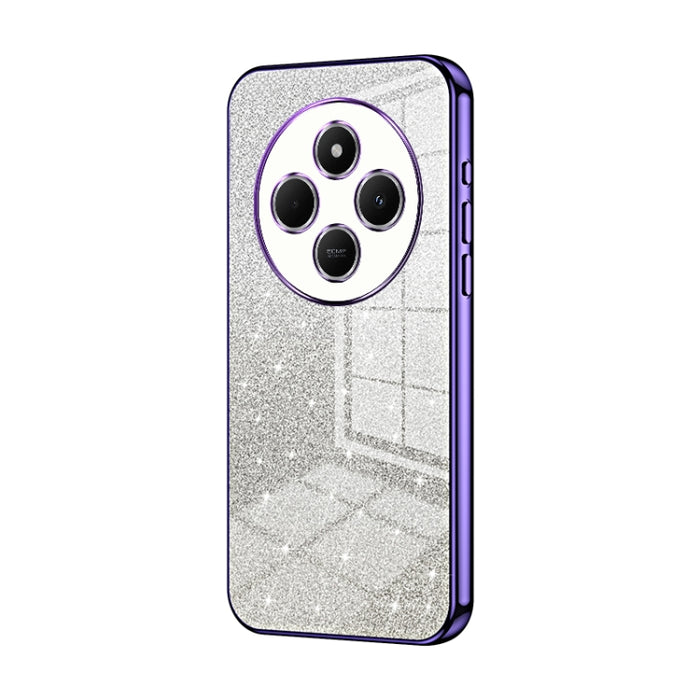 Caja de teléfono galvanizada con polvo de brillo degradado, For Redmi Note 14 5G, For Redmi Note 14 Pro+ 5G, For Redmi 14R, For Redmi Note 14 Pro 5G, For Redmi K70 Ultra, For Xiaomi Redmi Note 13 Pro 4G, For Xiaomi Redmi Note 13 4G                     ...