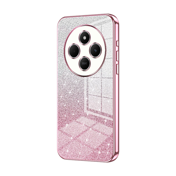 Caja de teléfono galvanizada con polvo de brillo degradado, For Redmi Note 14 5G, For Redmi Note 14 Pro+ 5G, For Redmi 14R, For Redmi Note 14 Pro 5G, For Redmi K70 Ultra, For Xiaomi Redmi Note 13 Pro 4G, For Xiaomi Redmi Note 13 4G                     ...