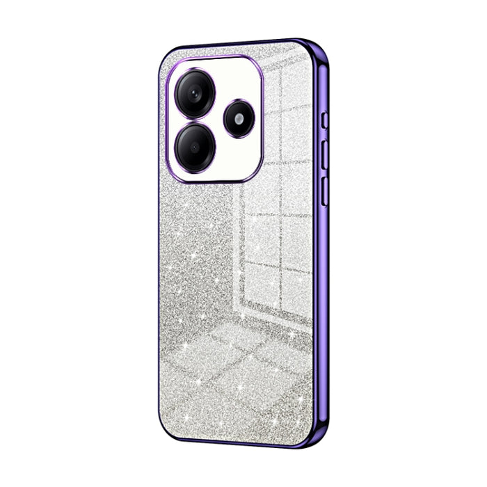 Caja de teléfono galvanizada con polvo de brillo degradado, For Redmi Note 14 5G, For Redmi Note 14 Pro+ 5G, For Redmi 14R, For Redmi Note 14 Pro 5G, For Redmi K70 Ultra, For Xiaomi Redmi Note 13 Pro 4G, For Xiaomi Redmi Note 13 4G                     ...