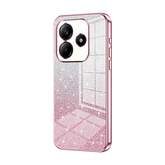 Caja de teléfono galvanizada con polvo de brillo degradado, For Redmi Note 14 5G, For Redmi Note 14 Pro+ 5G, For Redmi 14R, For Redmi Note 14 Pro 5G, For Redmi K70 Ultra, For Xiaomi Redmi Note 13 Pro 4G, For Xiaomi Redmi Note 13 4G                     ...