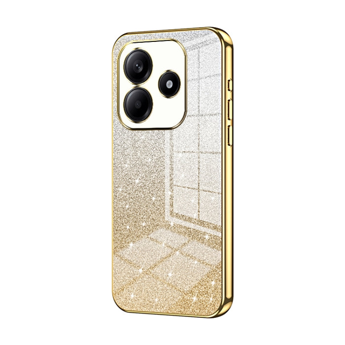 Caja de teléfono galvanizada con polvo de brillo degradado, For Redmi Note 14 5G, For Redmi Note 14 Pro+ 5G, For Redmi 14R, For Redmi Note 14 Pro 5G, For Redmi K70 Ultra, For Xiaomi Redmi Note 13 Pro 4G, For Xiaomi Redmi Note 13 4G                     ...