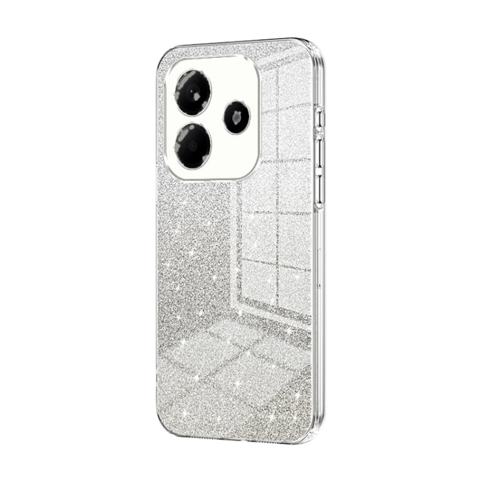 Caja de teléfono galvanizada con polvo de brillo degradado, For Redmi Note 14 5G, For Redmi Note 14 Pro+ 5G, For Redmi 14R, For Redmi Note 14 Pro 5G, For Redmi K70 Ultra, For Xiaomi Redmi Note 13 Pro 4G, For Xiaomi Redmi Note 13 4G                     ...