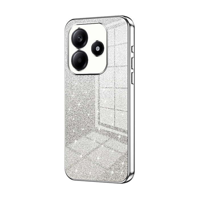Caja de teléfono galvanizada con polvo de brillo degradado, For Redmi Note 14 5G, For Redmi Note 14 Pro+ 5G, For Redmi 14R, For Redmi Note 14 Pro 5G, For Redmi K70 Ultra, For Xiaomi Redmi Note 13 Pro 4G, For Xiaomi Redmi Note 13 4G                     ...
