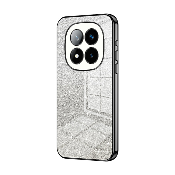 Caja de teléfono galvanizada con polvo de brillo degradado, For Redmi Note 14 5G, For Redmi Note 14 Pro+ 5G, For Redmi 14R, For Redmi Note 14 Pro 5G, For Redmi K70 Ultra, For Xiaomi Redmi Note 13 Pro 4G, For Xiaomi Redmi Note 13 4G                     ...