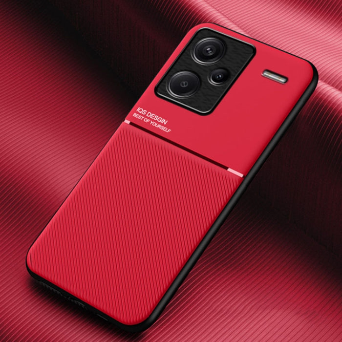Caja clásica del teléfono de PC + TPU a prueba de golpes magnética del grano de la tira de la inclinación, For Xiaomi Redmi Turbo 3, For Xiaomi Redmi Note 13 Pro 4G, For Xiaomi Redmi Note 13 4G, For Xiaomi Redmi K70E, For Xiaomi 14 Ultra               ...