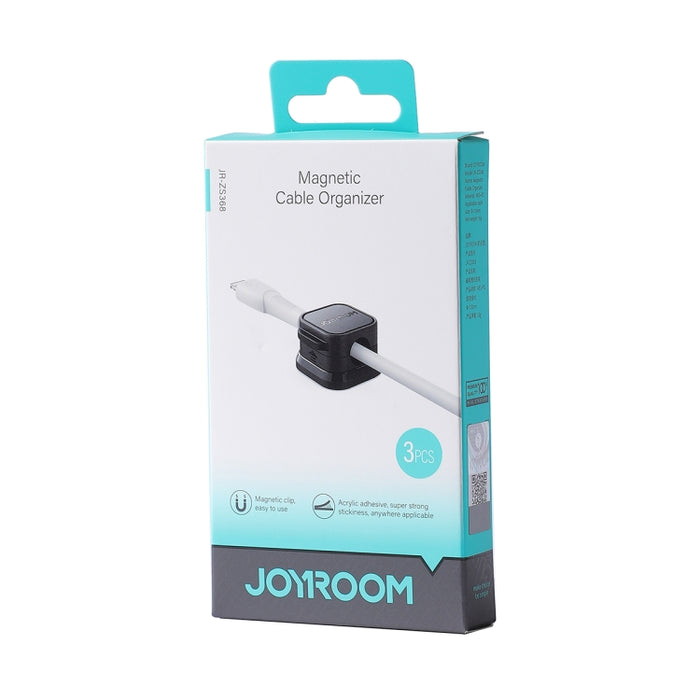 Soporte organizador de cables de datos magnético JOYROOM JR-ZS368, 3 uds.