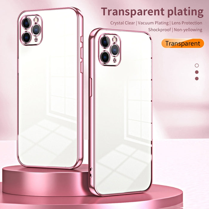 Caja de teléfono con orificio fino y revestimiento transparente, For iPhone 11 Pro Max, For iPhone 11, For iPhone 11 Pro, For iPhone X / XS, For iPhone XR, For iPhone XS Max, For iPhone 8 Plus / 7 Plus