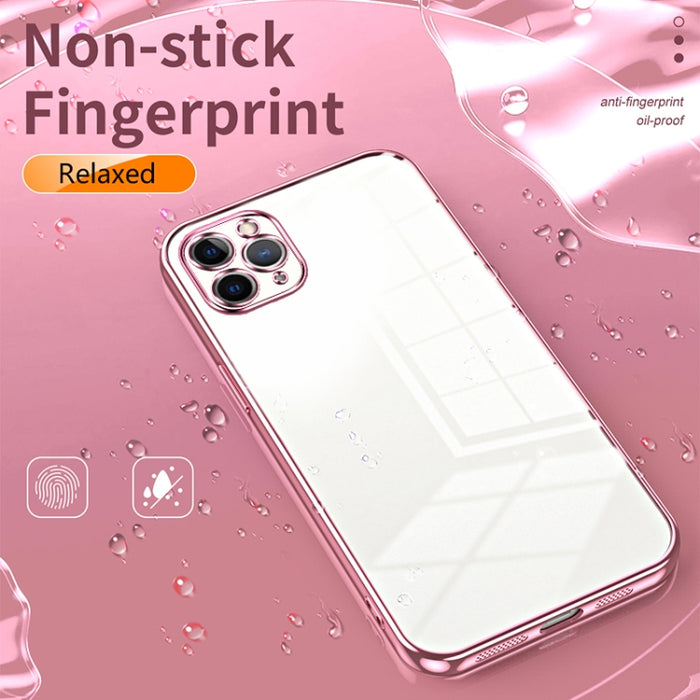 Caja de teléfono con orificio fino y revestimiento transparente, For iPhone 11 Pro Max, For iPhone 11, For iPhone 11 Pro, For iPhone X / XS, For iPhone XR, For iPhone XS Max, For iPhone 8 Plus / 7 Plus