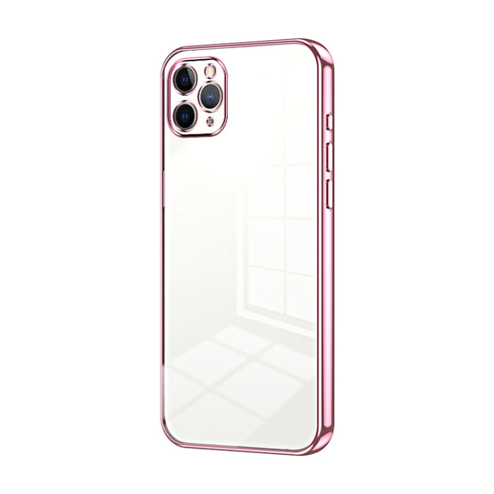 Caja de teléfono con orificio fino y revestimiento transparente, For iPhone 11 Pro Max, For iPhone 11, For iPhone 11 Pro, For iPhone X / XS, For iPhone XR, For iPhone XS Max, For iPhone 8 Plus / 7 Plus