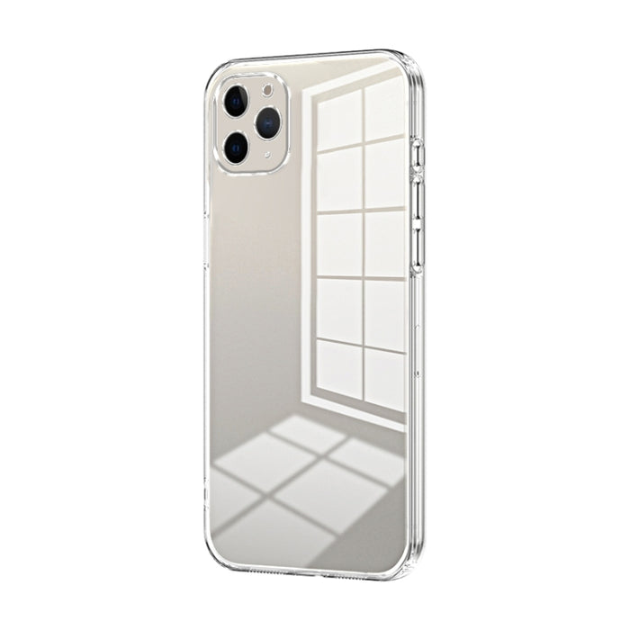 Caja de teléfono con orificio fino y revestimiento transparente, For iPhone 11 Pro Max, For iPhone 11, For iPhone 11 Pro, For iPhone X / XS, For iPhone XR, For iPhone XS Max, For iPhone 8 Plus / 7 Plus