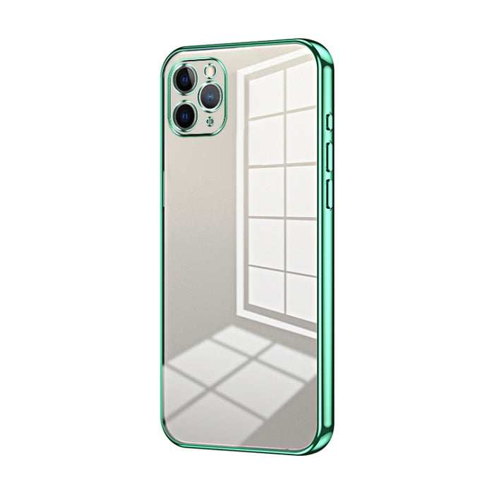 Caja de teléfono con orificio fino y revestimiento transparente, For iPhone 11 Pro Max, For iPhone 11, For iPhone 11 Pro, For iPhone X / XS, For iPhone XR, For iPhone XS Max, For iPhone 8 Plus / 7 Plus