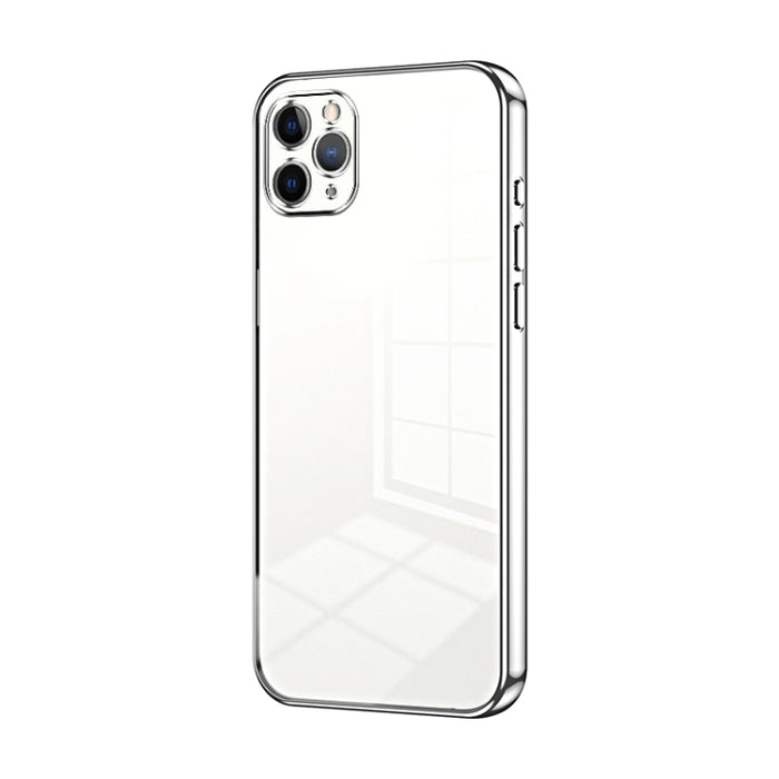 Caja de teléfono con orificio fino y revestimiento transparente, For iPhone 11 Pro Max, For iPhone 11, For iPhone 11 Pro, For iPhone X / XS, For iPhone XR, For iPhone XS Max, For iPhone 8 Plus / 7 Plus