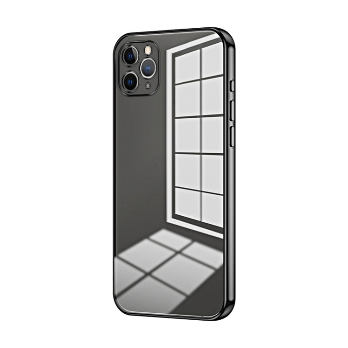 Caja de teléfono con orificio fino y revestimiento transparente, For iPhone 11 Pro Max, For iPhone 11, For iPhone 11 Pro, For iPhone X / XS, For iPhone XR, For iPhone XS Max, For iPhone 8 Plus / 7 Plus