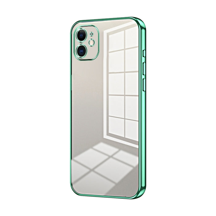 Caja de teléfono con orificio fino y revestimiento transparente, For iPhone 11 Pro Max, For iPhone 11, For iPhone 11 Pro, For iPhone X / XS, For iPhone XR, For iPhone XS Max, For iPhone 8 Plus / 7 Plus