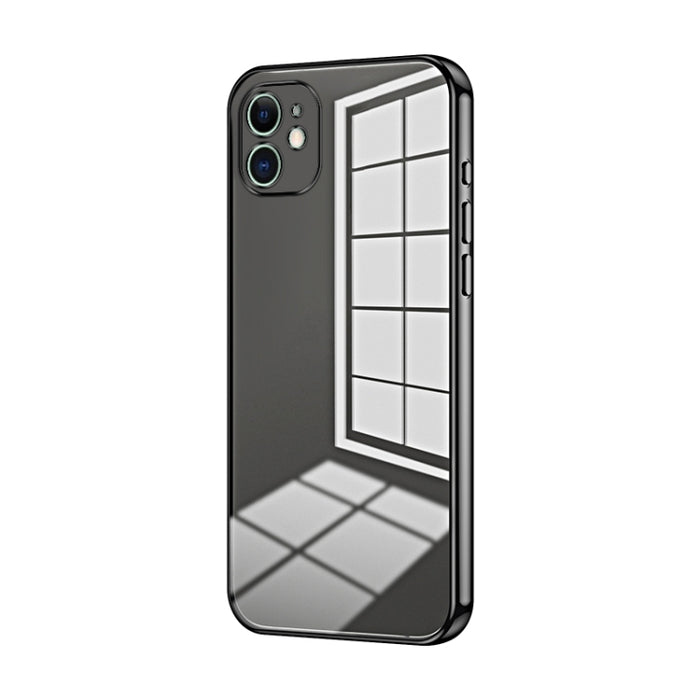 Caja de teléfono con orificio fino y revestimiento transparente, For iPhone 11 Pro Max, For iPhone 11, For iPhone 11 Pro, For iPhone X / XS, For iPhone XR, For iPhone XS Max, For iPhone 8 Plus / 7 Plus