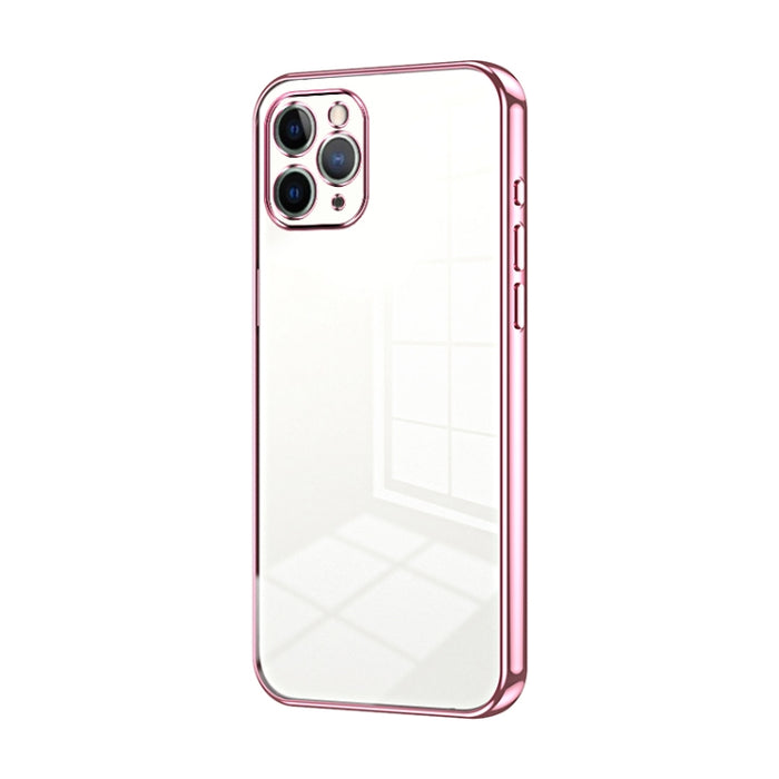 Caja de teléfono con orificio fino y revestimiento transparente, For iPhone 11 Pro Max, For iPhone 11, For iPhone 11 Pro, For iPhone X / XS, For iPhone XR, For iPhone XS Max, For iPhone 8 Plus / 7 Plus