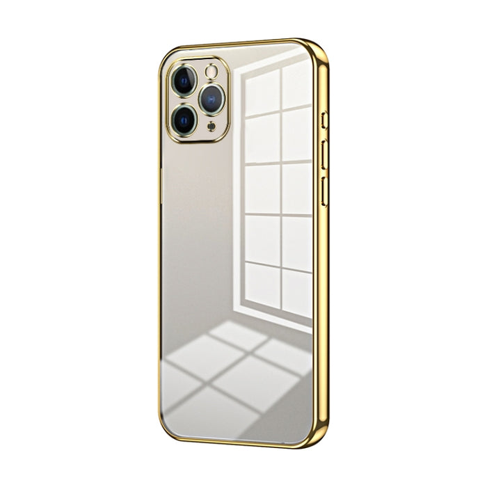 Caja de teléfono con orificio fino y revestimiento transparente, For iPhone 11 Pro Max, For iPhone 11, For iPhone 11 Pro, For iPhone X / XS, For iPhone XR, For iPhone XS Max, For iPhone 8 Plus / 7 Plus