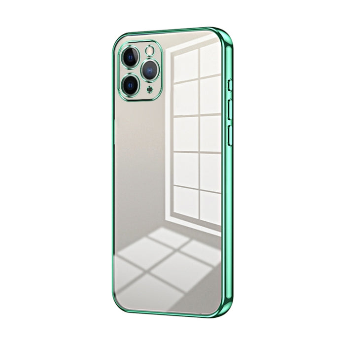 Caja de teléfono con orificio fino y revestimiento transparente, For iPhone 11 Pro Max, For iPhone 11, For iPhone 11 Pro, For iPhone X / XS, For iPhone XR, For iPhone XS Max, For iPhone 8 Plus / 7 Plus