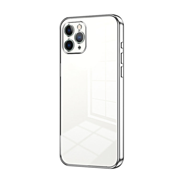 Caja de teléfono con orificio fino y revestimiento transparente, For iPhone 11 Pro Max, For iPhone 11, For iPhone 11 Pro, For iPhone X / XS, For iPhone XR, For iPhone XS Max, For iPhone 8 Plus / 7 Plus