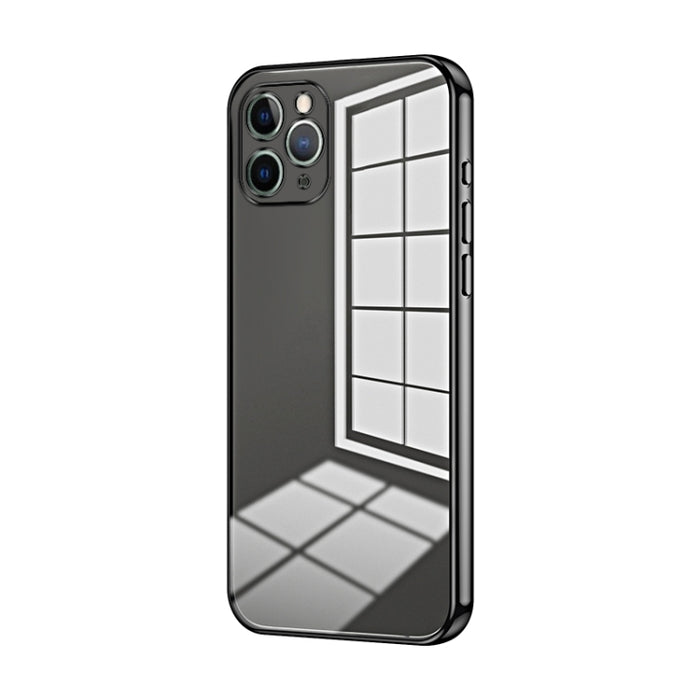 Caja de teléfono con orificio fino y revestimiento transparente, For iPhone 11 Pro Max, For iPhone 11, For iPhone 11 Pro, For iPhone X / XS, For iPhone XR, For iPhone XS Max, For iPhone 8 Plus / 7 Plus