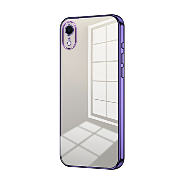 Caja de teléfono con orificio fino y revestimiento transparente, For iPhone 11 Pro Max, For iPhone 11, For iPhone 11 Pro, For iPhone X / XS, For iPhone XR, For iPhone XS Max, For iPhone 8 Plus / 7 Plus