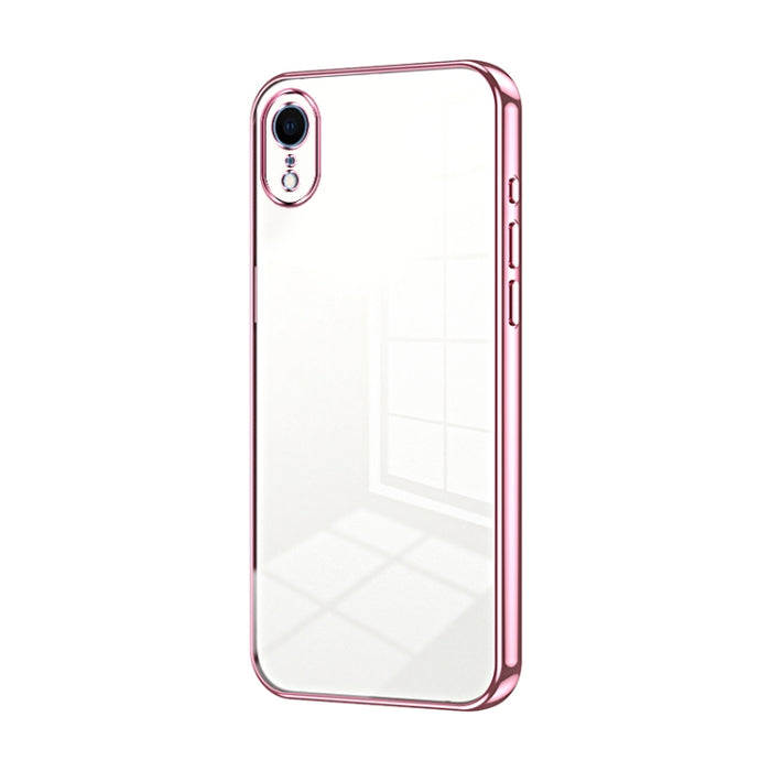 Caja de teléfono con orificio fino y revestimiento transparente, For iPhone 11 Pro Max, For iPhone 11, For iPhone 11 Pro, For iPhone X / XS, For iPhone XR, For iPhone XS Max, For iPhone 8 Plus / 7 Plus