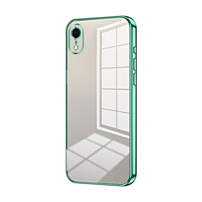 Caja de teléfono con orificio fino y revestimiento transparente, For iPhone 11 Pro Max, For iPhone 11, For iPhone 11 Pro, For iPhone X / XS, For iPhone XR, For iPhone XS Max, For iPhone 8 Plus / 7 Plus