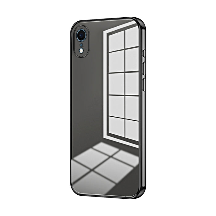 Caja de teléfono con orificio fino y revestimiento transparente, For iPhone 11 Pro Max, For iPhone 11, For iPhone 11 Pro, For iPhone X / XS, For iPhone XR, For iPhone XS Max, For iPhone 8 Plus / 7 Plus
